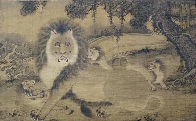 中国古代狮子图像