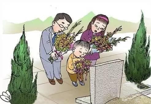 广西清明节习俗：拜山