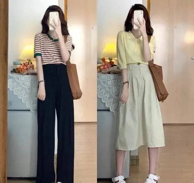 150cm小个子女生穿搭分享，1个思路和4个公式，显高显瘦很实用