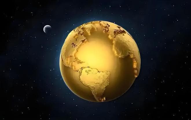 地球黄金有4亿亿吨，人均可分500万吨，为什么黄金还这么贵？