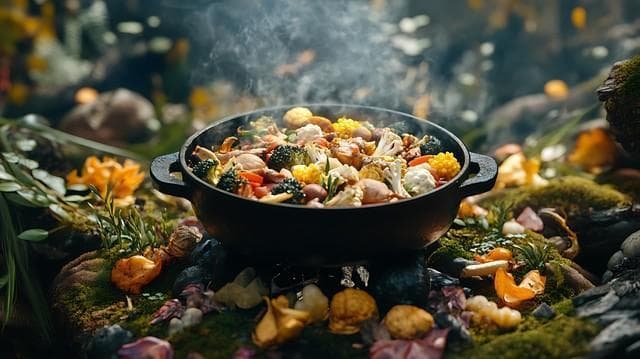 多种食材一锅炖，热乎乎的，入冬后吃太合适了
