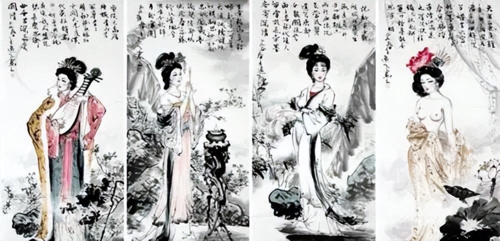 中国古代四大美女：历史与传说中的魅力传承