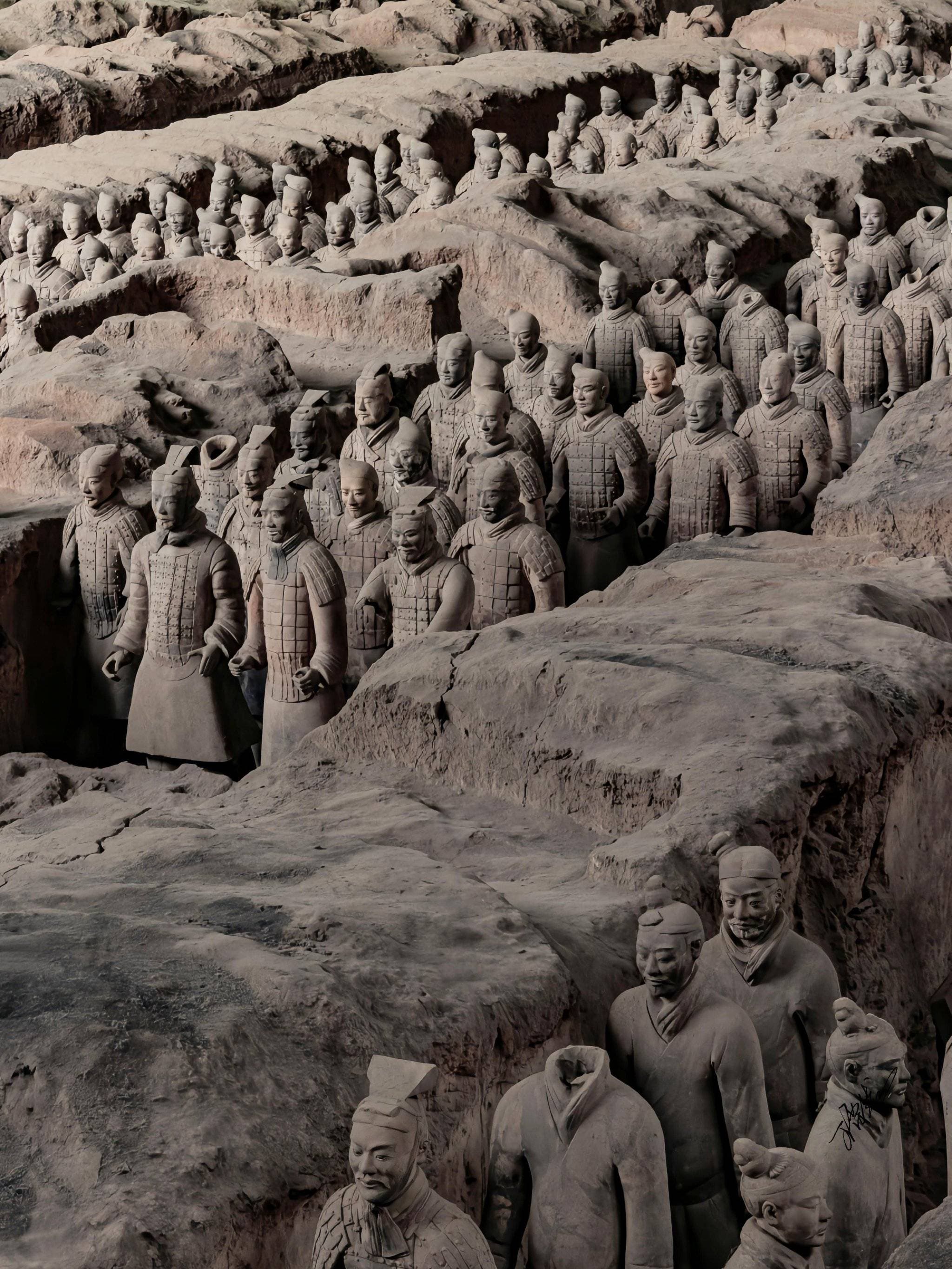 穿越千年的历史瑰宝之兵马俑