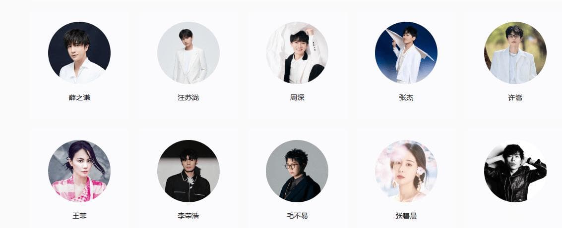 音乐平台歌手粉丝排名：薛之谦稳坐内地第一，年轻歌手格局确定