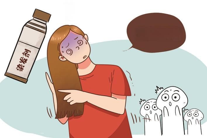 女子染发后 过敏性哮喘发作住进医院
