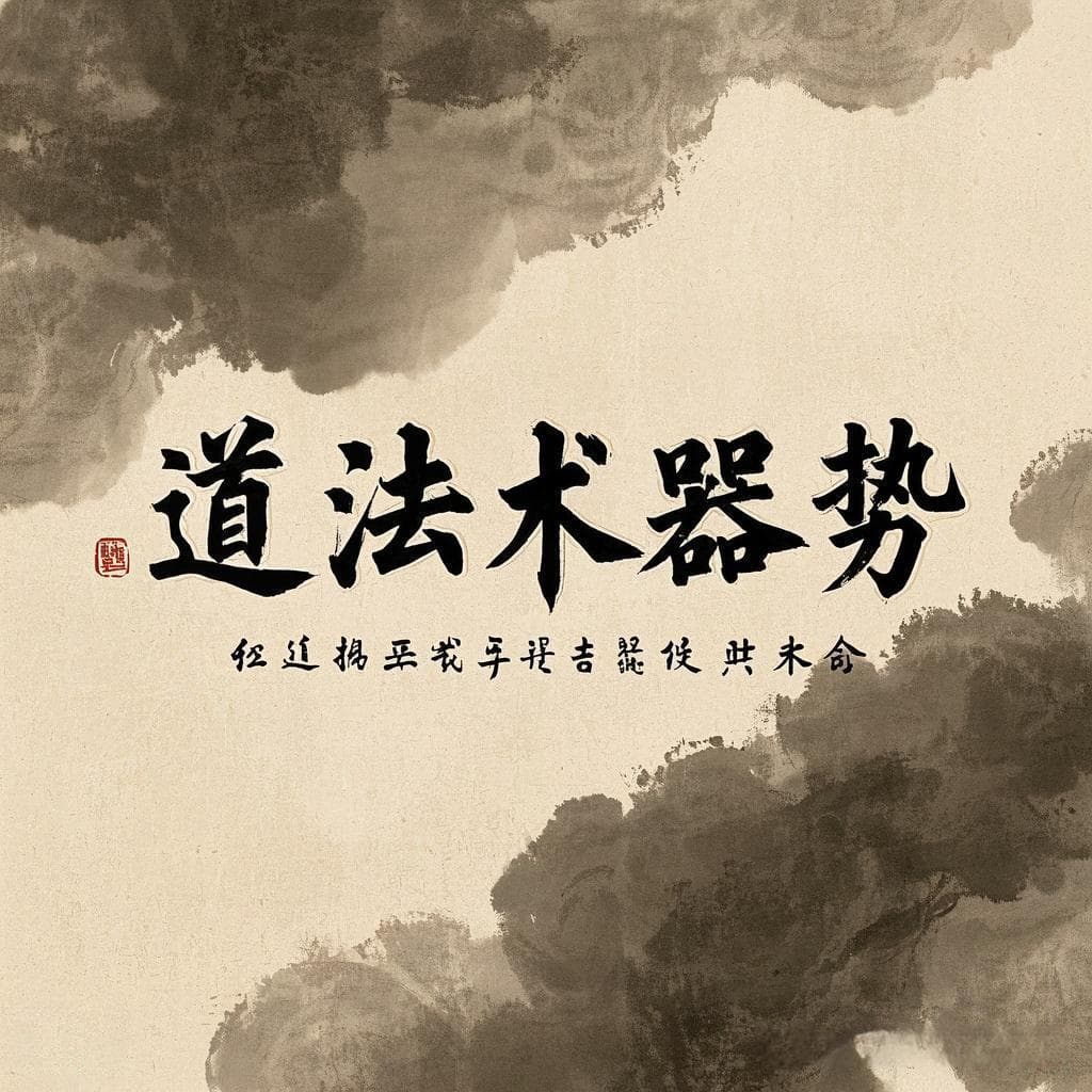 《道德经》中的"道法术器势"：五字精髓与实践智慧