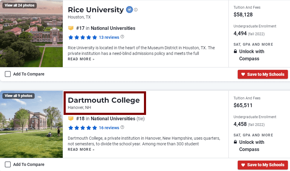 为什么有些美国大学名字带university，有些带college？区别可大了！