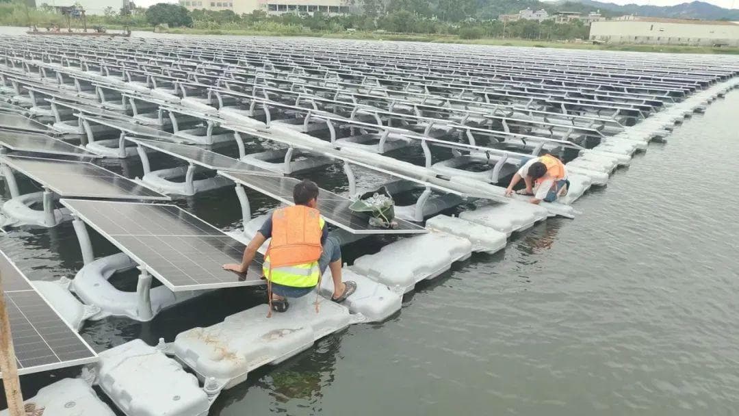 科普 | 什么是漂浮式光伏支架？