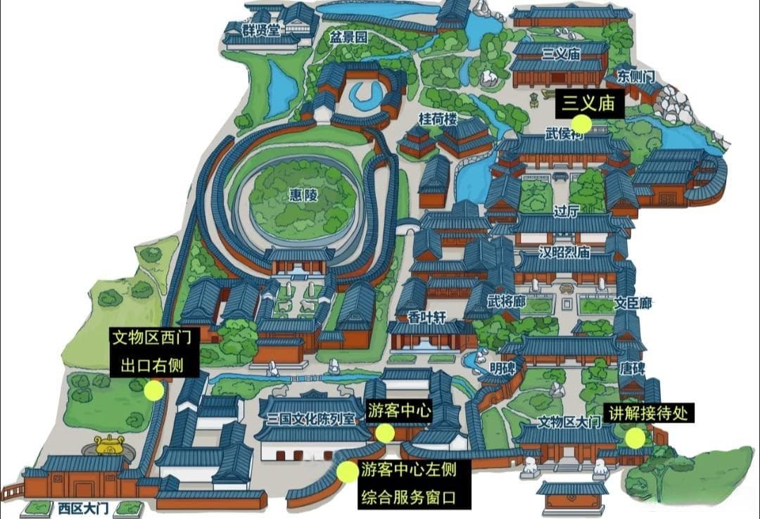 武侯祠：三国文化的瑰宝