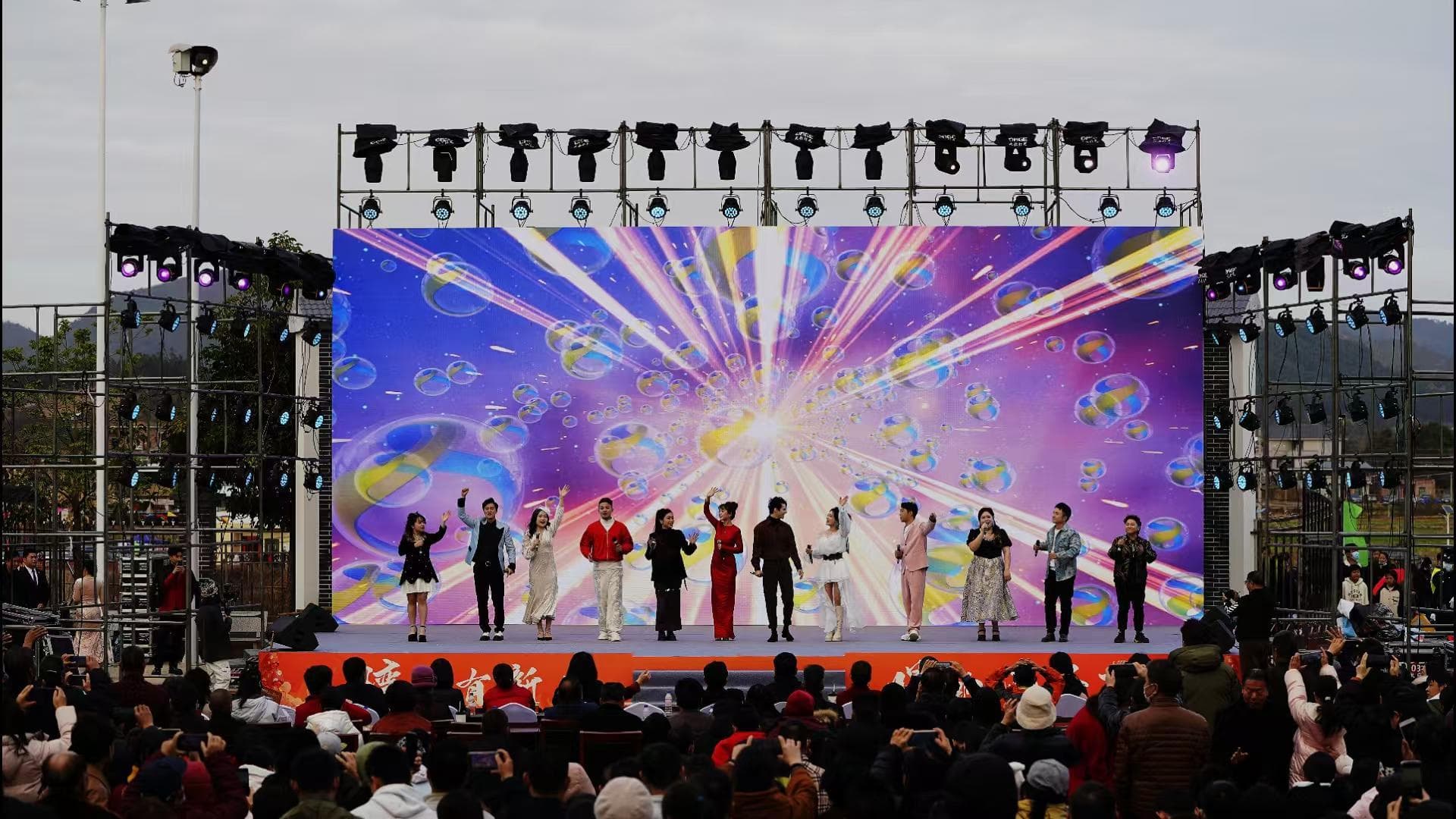 当新音乐遇上传统年俗 “湾区有新声”唱响东源“百千万工程”