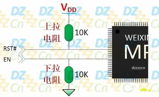 上拉、下拉电阻的原理和作用