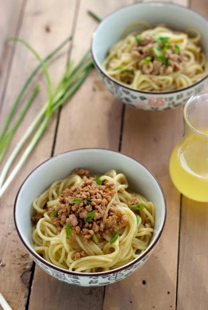 葱油肉末拌面的做法 - 葱油肉末拌面怎么做