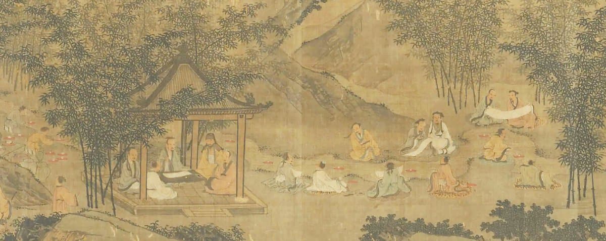 古代文人的春日雅集