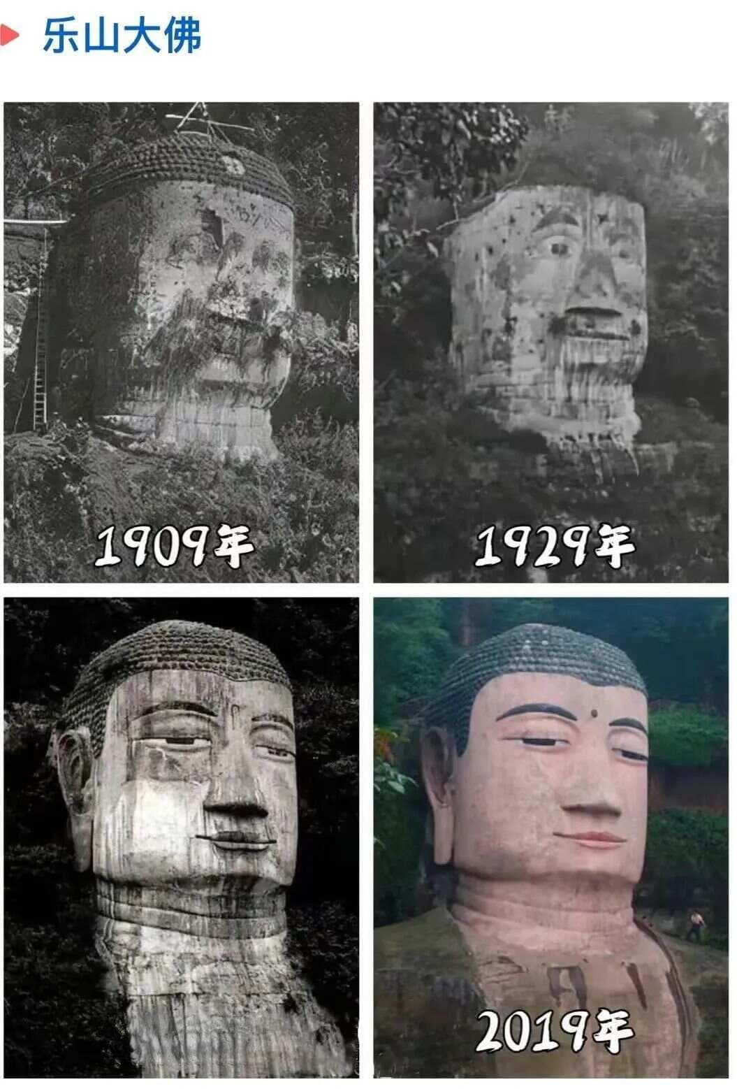 著名古迹“修复前vs修复后”，真是一比吓一跳