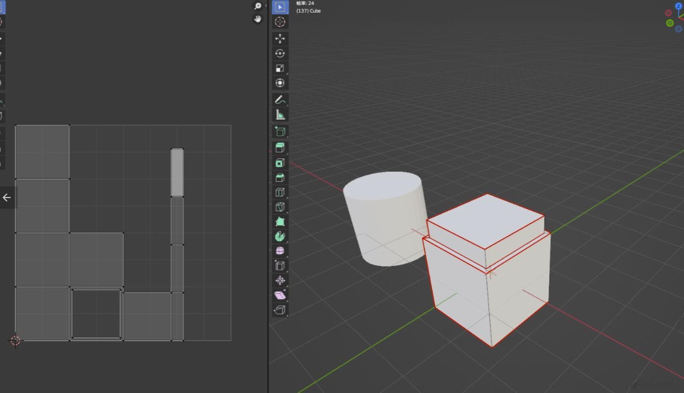 Blender基础：UV编辑器、UV坐标、UV映射、UV展开