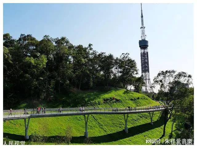 广州首条云道，八公里羊城“空中漫步”，连通八大城市公园