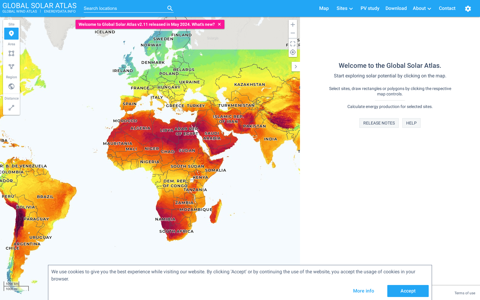 Global Solar Atlas：全球太阳能资源数据集的构建与应用