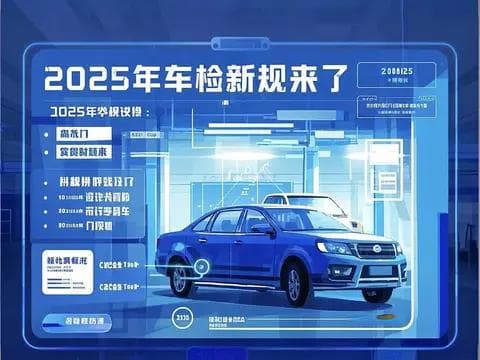 2025年车检新规来了！这些变化会影响你的爱车吗？