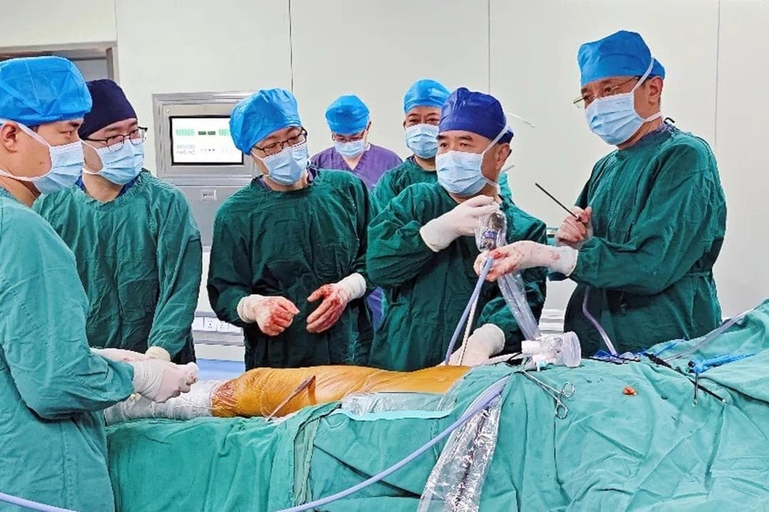 河北首例！单通道免充气腹腔镜微创手术成功治疗髋臼骨折