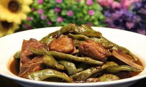 排骨炖豆角的功效与作用