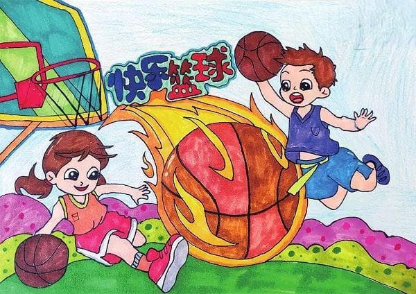 多巴胺指数up up！小画师带你一起体验校园运动有多快乐——