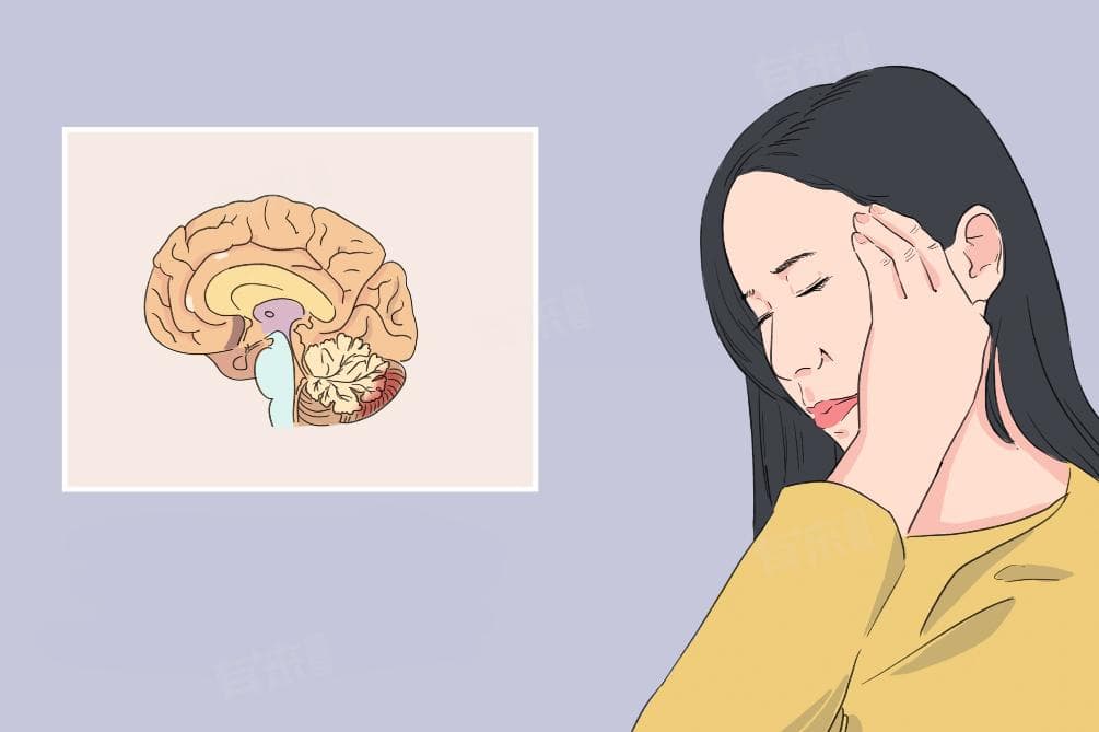 白天嘴角流口水是脑梗吗