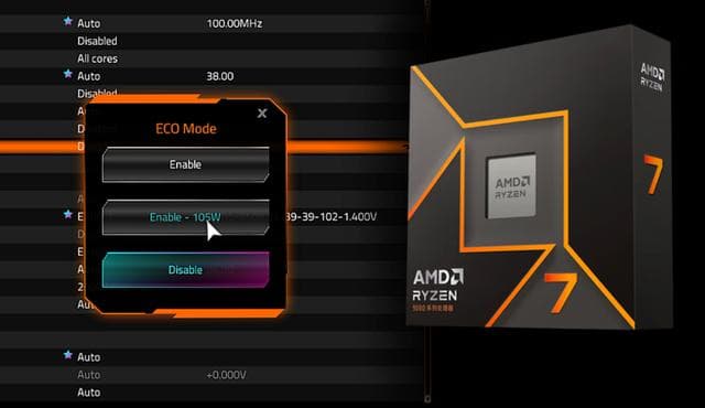 教你解锁锐龙7 9700X的105W模式，性能免费再升级