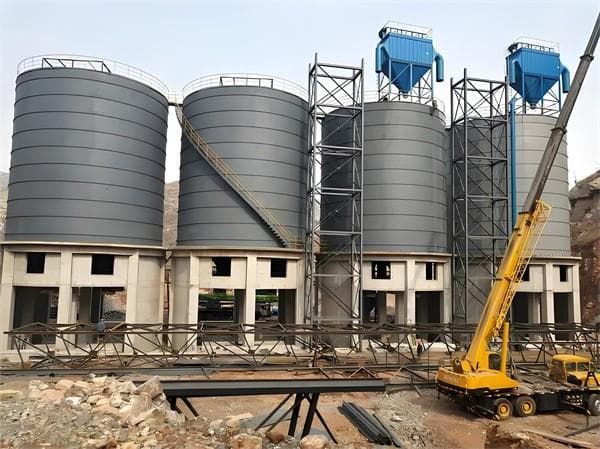 钢板仓建造施工中的关键注意事项与质量控制