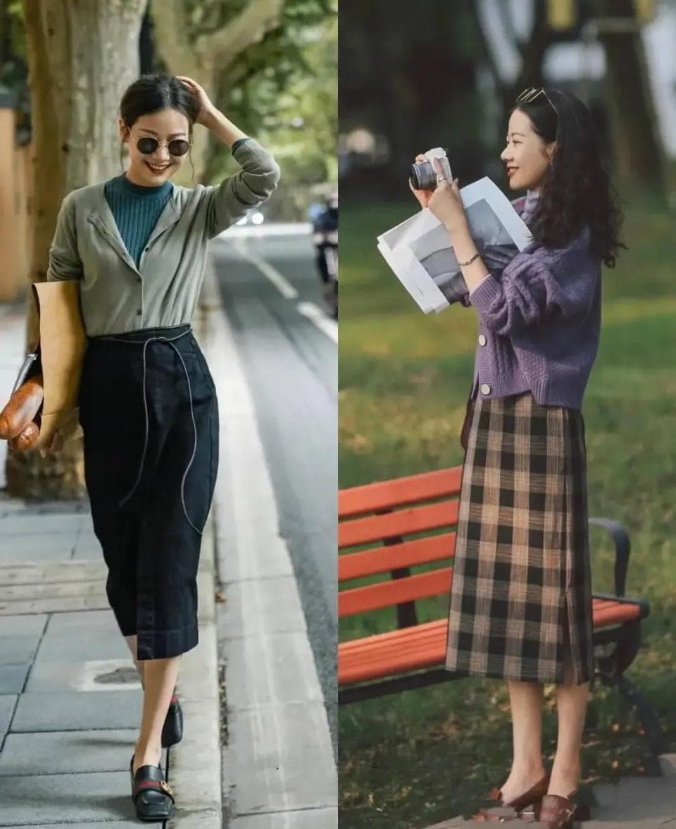 中年女性冬季穿搭指南：大衣配毛衣的完美搭配技巧