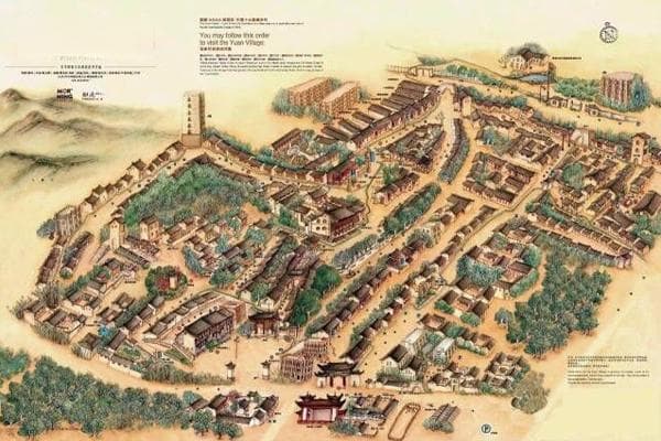 袁家村景区：陕西关中平原上的“美丽乡村”