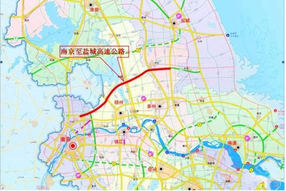 宁盐高速建设提速，南京至盐城将新增快速通道