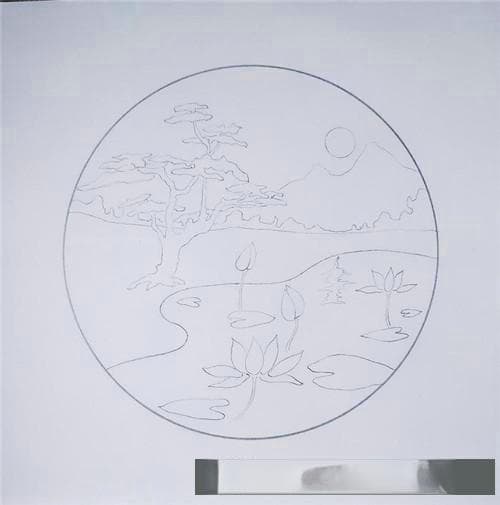 《小池》古诗配画：杨万里带你领略夏日荷塘之美