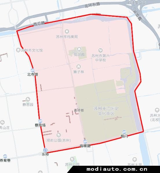 2025年苏州限行限号最新消息