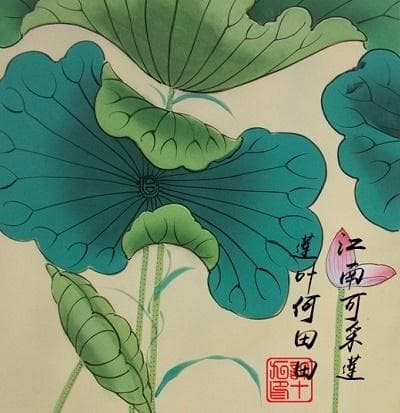 江南可采莲，莲叶何田田，鱼戏莲叶间。全诗意思及赏析