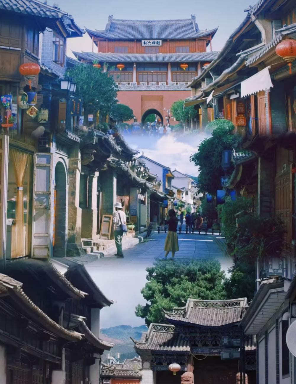 云南避暑古镇，600多年历史，消费低
