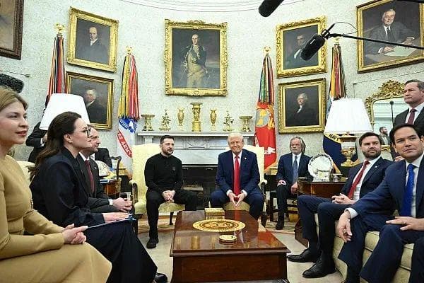 爆发激烈争吵！特朗普与泽连斯基会晤不欢而散
