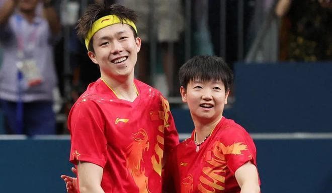 孙颖莎的人气有多火爆？奥运会涨粉730万，混双决赛票房超百万