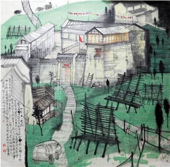 “写”入“意”出 ——生态美学视野中的“对景写生”与“意境营造”