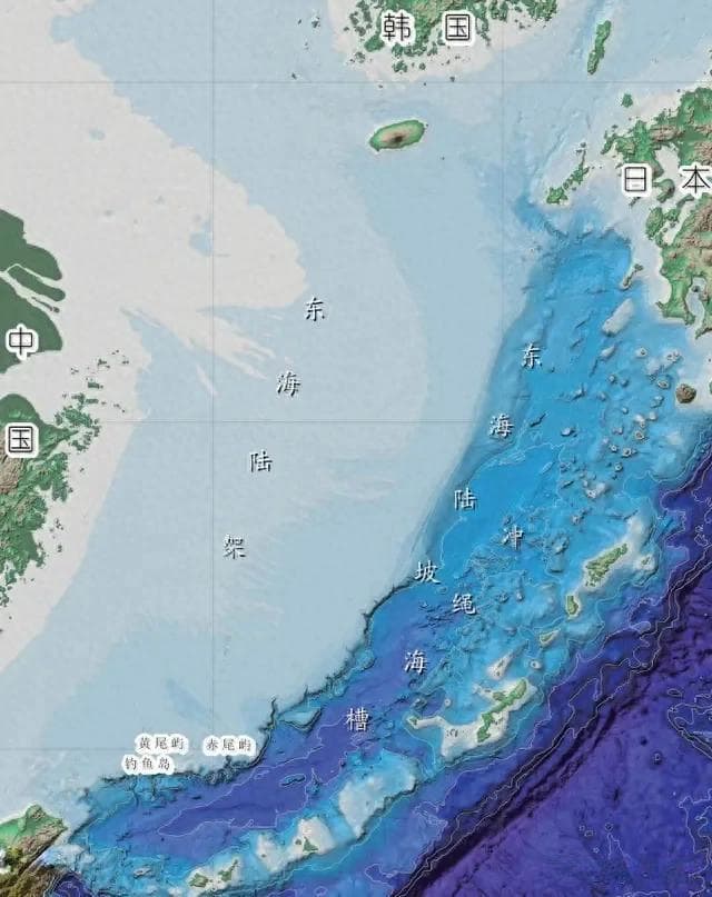 东海大陆架及其油气资源分布