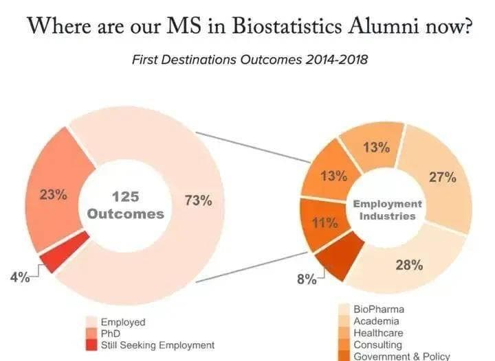 美国生物统计（Biostatistics）硕士项目介绍与申请注意事项