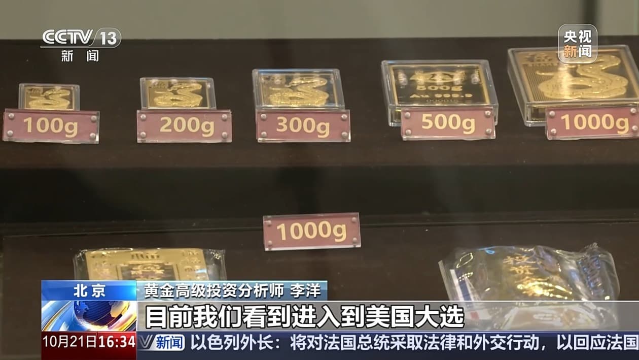 国际金价盘中再创新高 专家分析影响因素