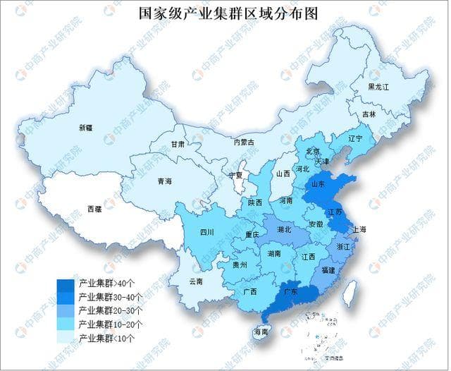 2024年中国全国及31省市产业集群详细名单汇总