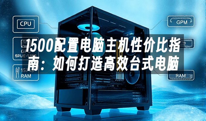 1500美元打造高效台式电脑：硬件配置性价比指南