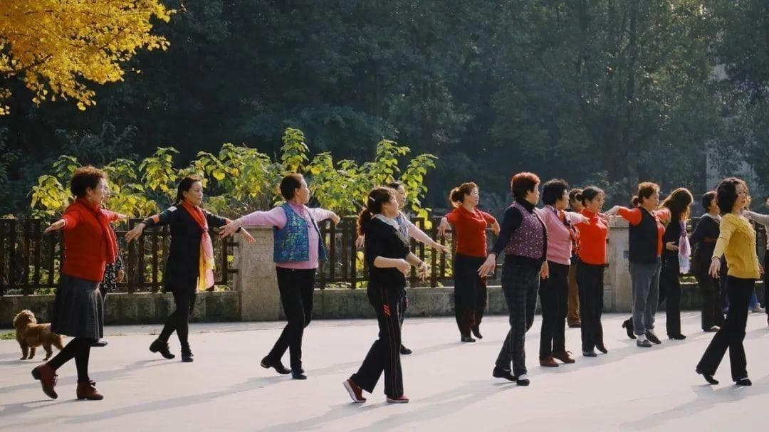 广场舞之美：优雅舞姿绽放生命魅力