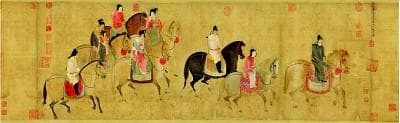 中国古代的"游春图"