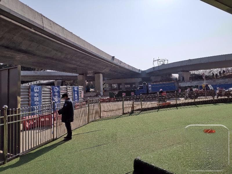 春节前将通车，六安南华路上跨G312工程进入最后阶段
