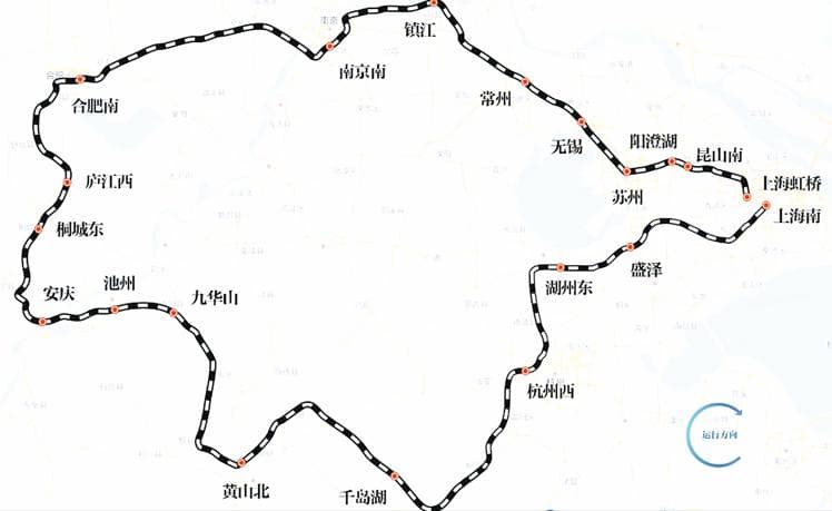 从杭州西站坐高铁去上海要近7个小时？这趟高铁为什么这么“慢”？