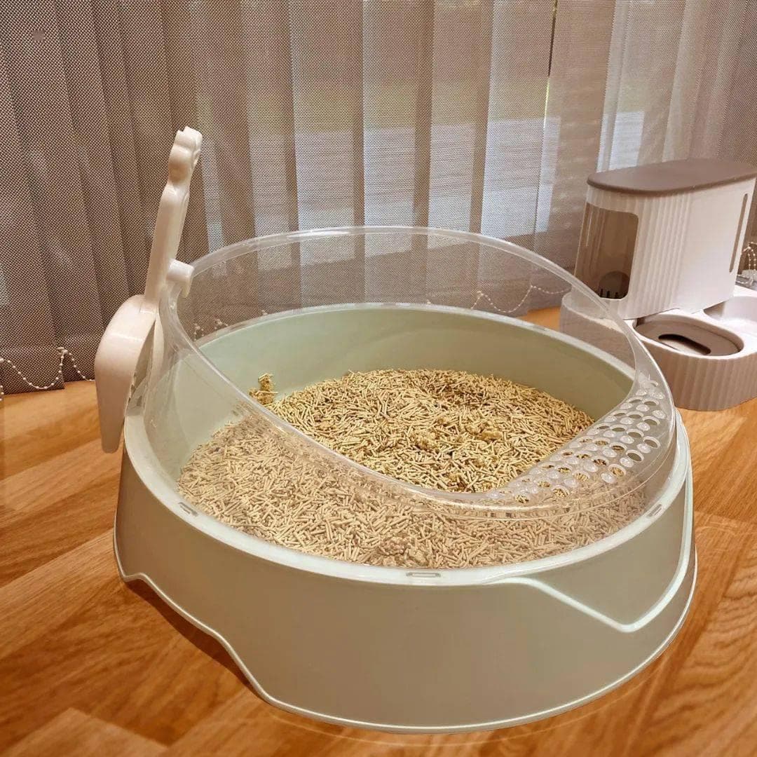 三个简单步骤教会猫咪使用猫砂盆