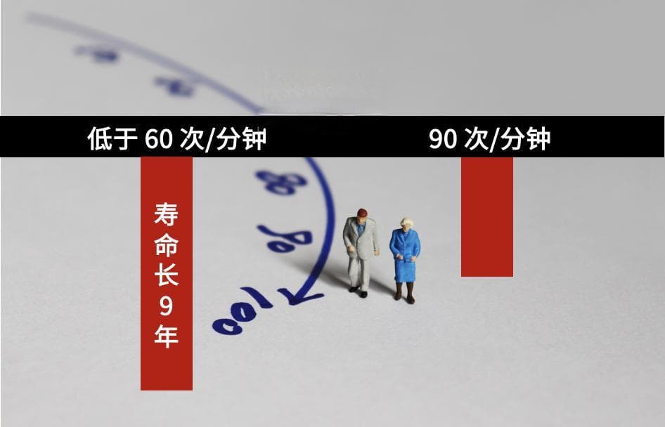 心跳慢更长寿，1分钟跳多少次最健康？