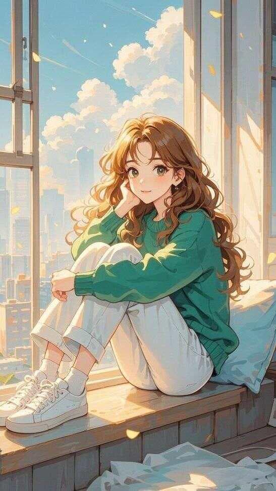 女生没有依靠，只有自己成为自己的依靠